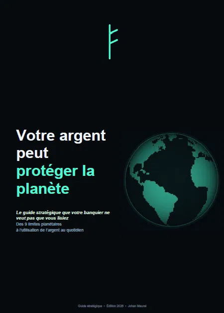 Couverture du guide — Votre argent peut protéger la planète